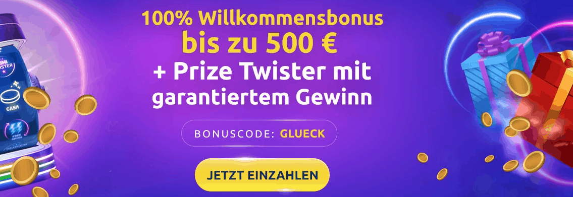 DrückGlück Bonus Code