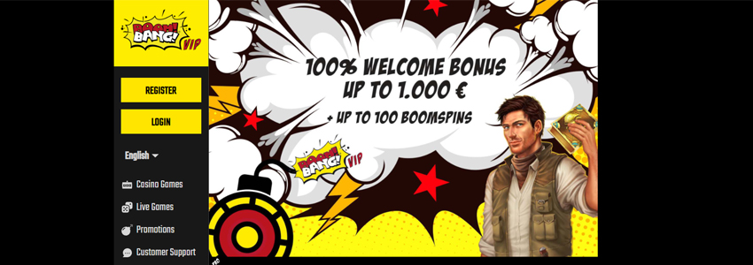 BoomBang Casino Bonus Code