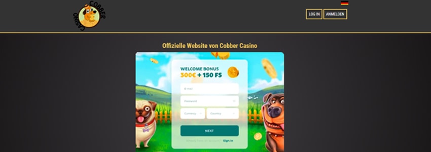 Cobber Casino Bonus Code