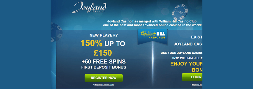 Joyland Casino Bonus Code