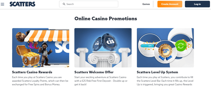 Scatters Casino Bonus Code