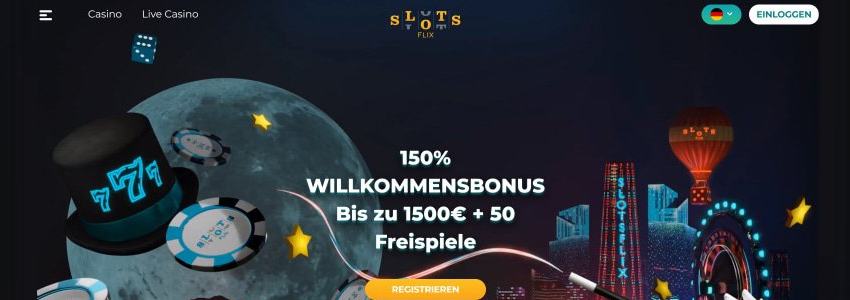 Slots Flix Bonus Code