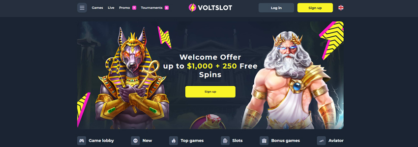 Volt Slot Casino Bonus Code